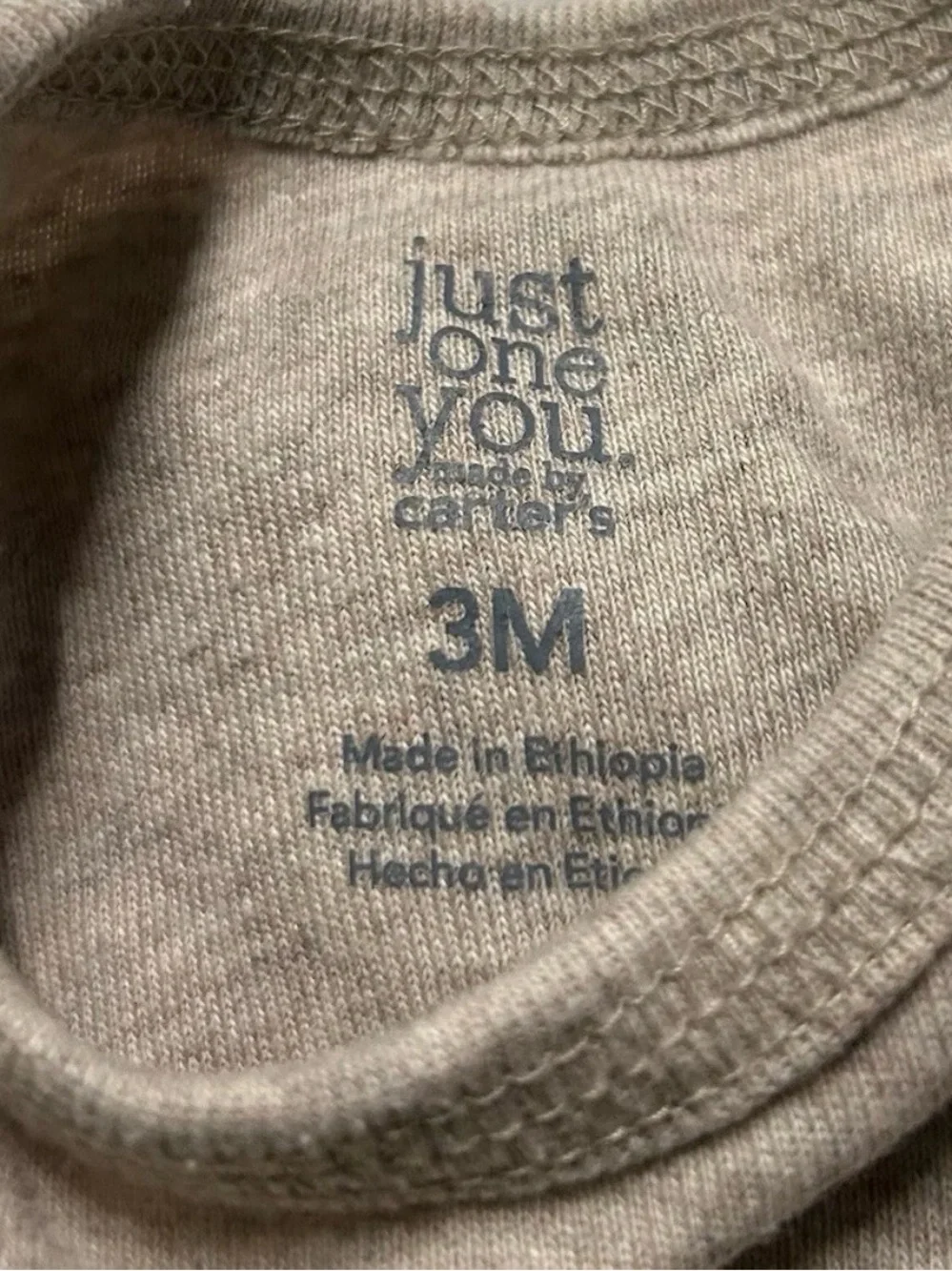 Neutral Baby Short Sleeve Bodysuits Solid Mom Dad Size 0-3 Months